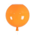 Φωτιστικο οροφησ παιδικο πορτοκαλι μπαλονι με κρεμαστο διακοπτη παιδικου δωματιου υπνοδωματιου 00650 Balloon