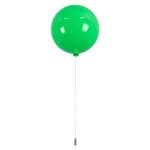 Φωτιστικο οροφησ πλαφονιερα πρασινο μπαλονι με διακοπτη για παιδικο δωματιο 00653 Balloon