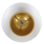Χρυσο ντουι φωτιστικου κρεμαστου industrial Seville White 01268