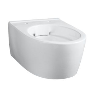 Geberit Icon Rimfree Short Wall Hung Toilet with Quick Release Soft Close Seat 35,5x49