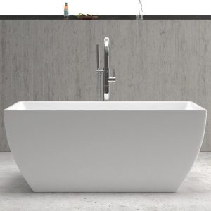 Modern Square Double Ended Free Standing Bath Keres K-1505 Karag