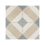 Reminisce Court Vintage Patchwork Patterned Ceramic Floor Tile 45×45